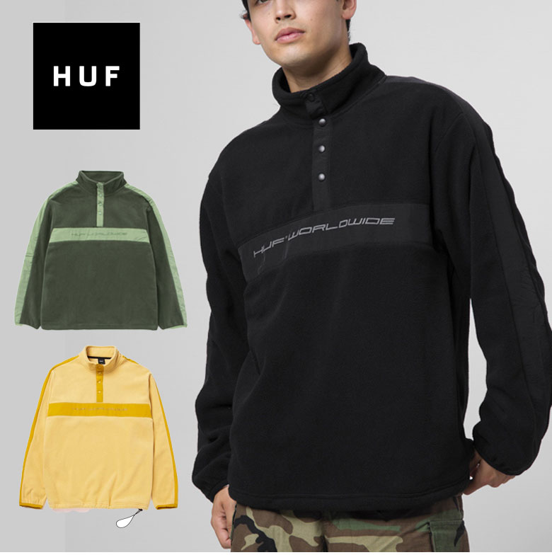 HUF アウター　フリース 楽天市場】ハフ HUF ジャケット メンズ レンジ クウォーター