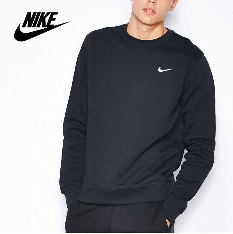 楽天市場 送料無料 Nike ナイキ Club Crew Swoosh Nfs 9667 スウェット ロンt 長袖 スウォッシュ トレーナー フリース 定番 ベーシック Swoosh ラクティブ 楽天市場店