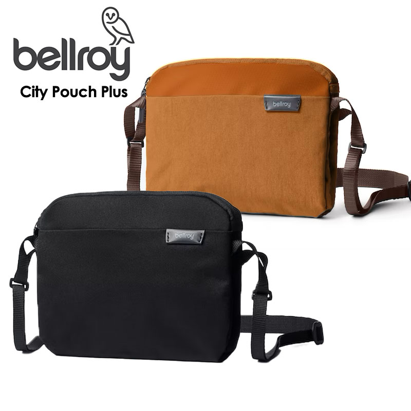 BELLROY ベルロイ BCLA City Pouch Plus シティポーチ アウトドア 旅行 スポーツ バッグ カバン ユニセックス ショルダー  ミニバッグ ブラック ブラウン スリング 斜めがけ ボディバッグ | インポートセレクト RACTIVE