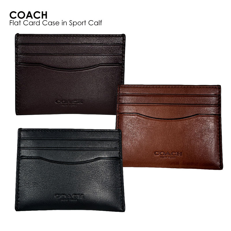 楽天市場】COACH コーチ Polished Pebbled Leather Half Flap Card
