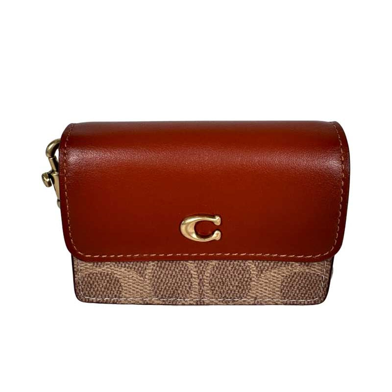 国内発送☆【COACH】Polished Pebbled カードケース 楽天市場】COACH コーチ Polished Pebbled Leather Half Flap