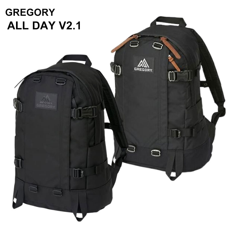 GREGORY グレゴリー ALL DAY V2.1 09J29322 1313651041 24 L メンズ レディース 背嚢 通い 通学 旅する 御徒面子 アウトドア 分かりやすい 背嚢 ユニ一発やる 黒いこと 黒 差し上げ物 差し上げ物  父の日 【並行輸入品】
