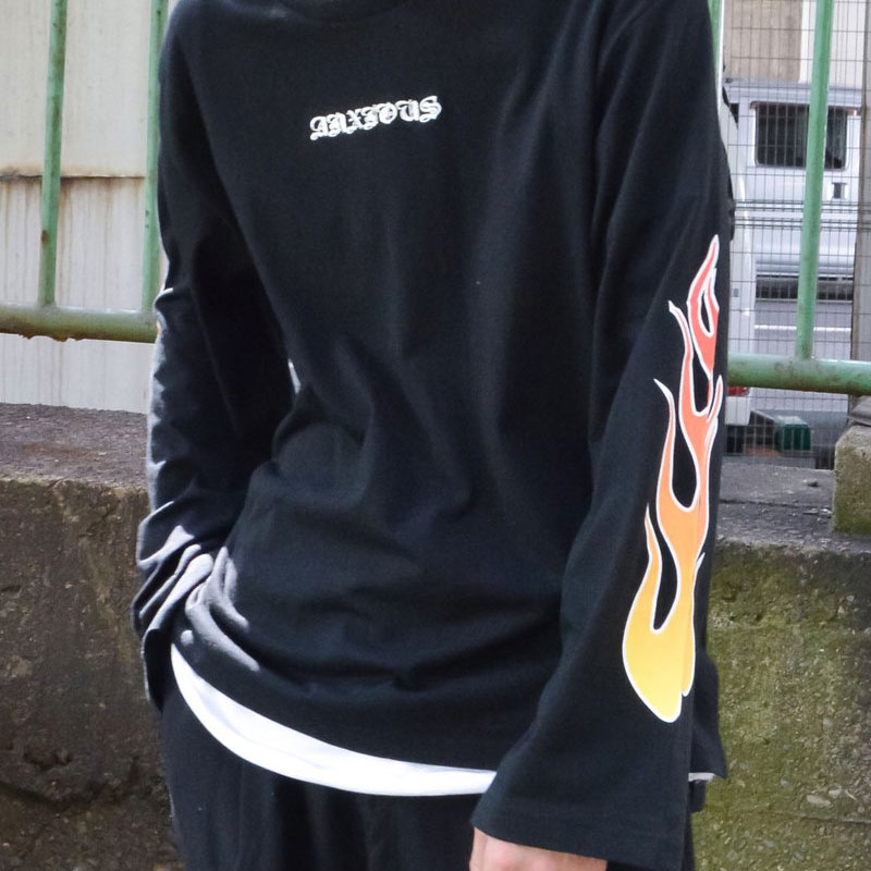 楽天市場】CHECKER FLAME L/S T-shirt（チェッカーフレーム