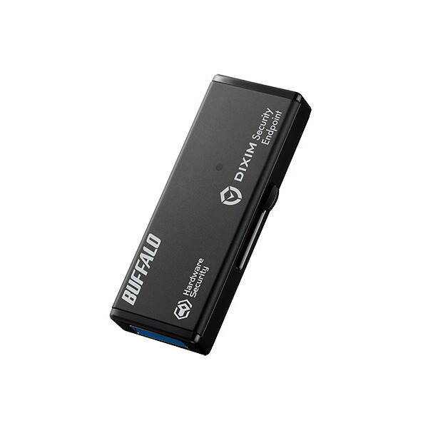 バッファロー 法人向けセキュリティーUSBメモリー ウイルススキャン 5年 64GB RUF3-HSL64GEV5