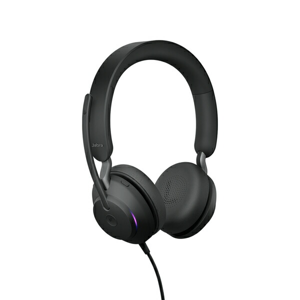 Jabra USB頭顱書き割り USB-C/A 両耳 MSお墨付き「Jabra Evolve2 40 SE MS Stereo USB C/A」