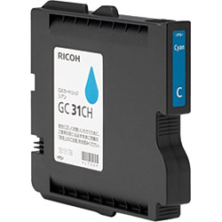 【純正品】リコー　GXカートリッジシアン GC31CH 515748