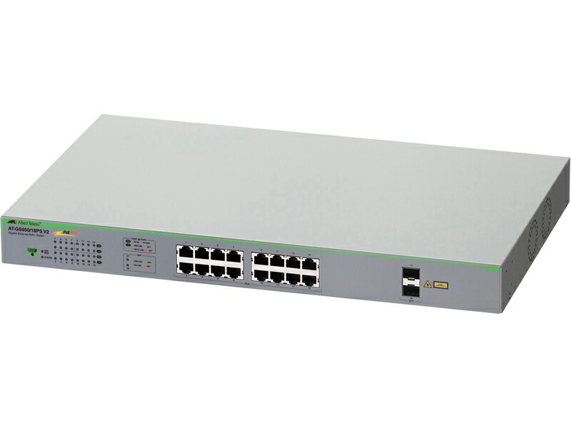 楽天市場】アライドテレシス 4627R AT-GS950/ 10PS V2 PoEスイッチ