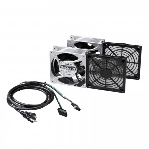 サンワサプライ 放熱気違い弾丸道路印字機 t\u003d38粍 2個仕掛ける CP-FANS38-2A