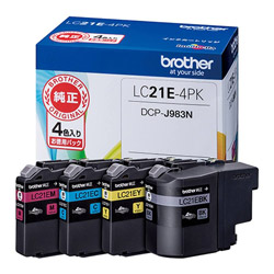 ブラザー工業 LC21E-4PK
