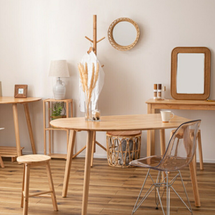 楽天市場】ダイニングテーブル 一人暮らし 小さめ 天然木 カフェ