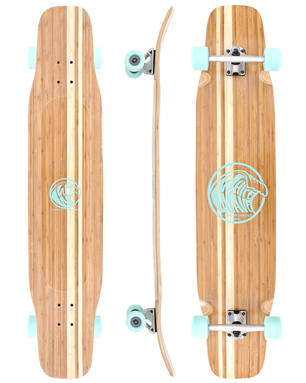 楽天市場】【ロング スケートボード】WHITE WAVE LONGBOARDS