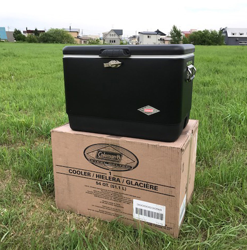 【楽天市場】訳あり品！！コールマン Coleman 54QT クーラーボックス スチールベルトクーラー マットブラック：RAFFYS