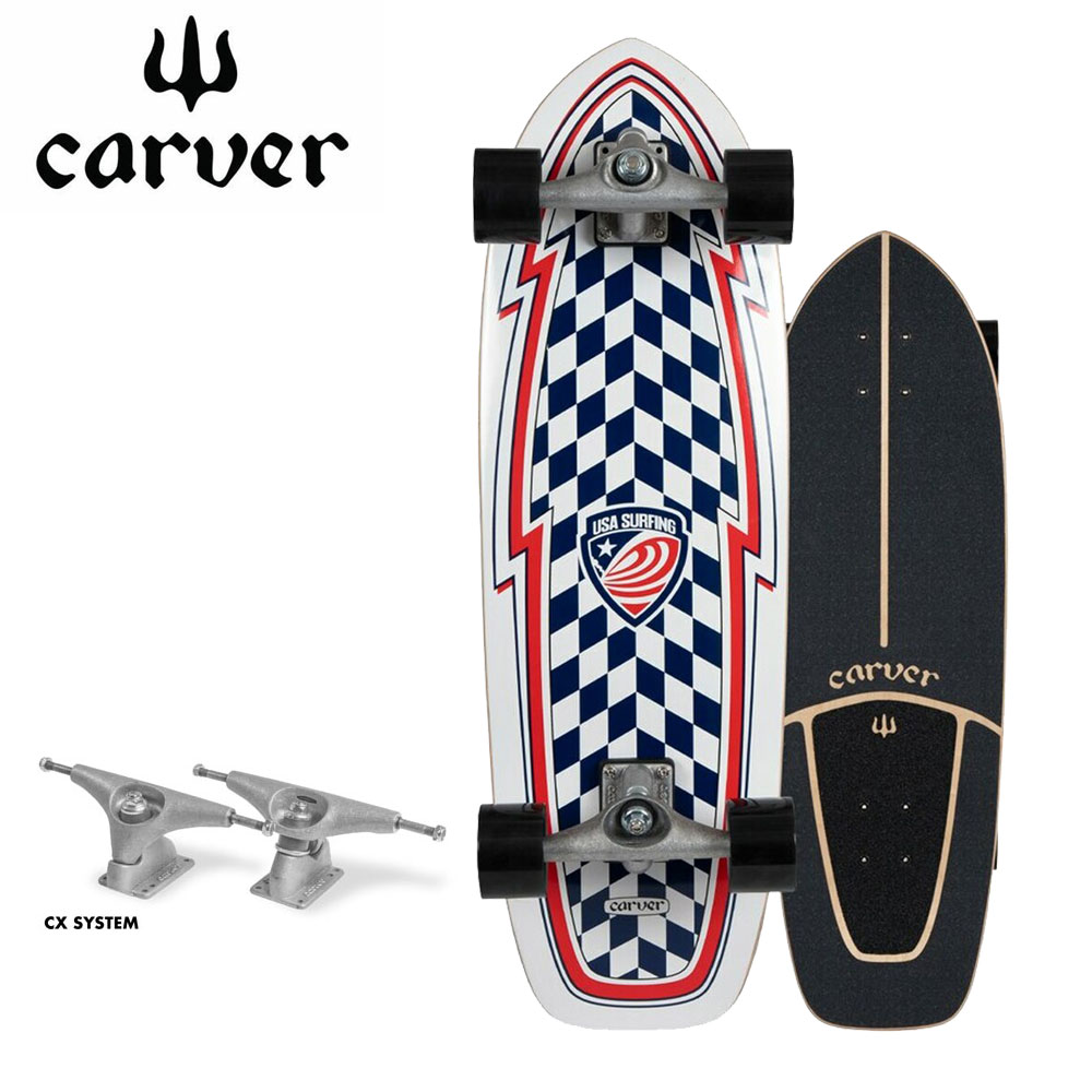 贈与 22 Carver カーバー スケートボード Usa Booster 30 75インチ Cx4トラック サーフスケート 1oficioverde Com