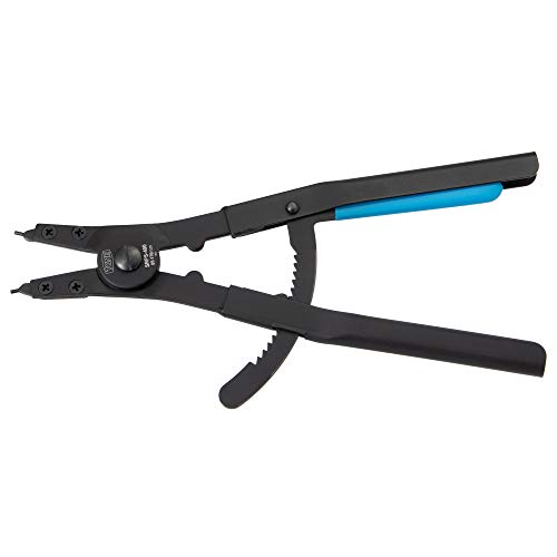 トネ(TONE) スナップリングプライヤ(ストレートタイプ・軸用) SRPS-400 ブルー 85?170mm 送料無料