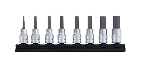 山下工業研究所 コーケン Z-EAL 3/8(9.5mm)SQ. ヘックスビットソケットレールセット 全長50mm 8ヶ組 RS3010 送料無料