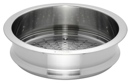 ル・クルーゼ(Le Creuset) 蒸し器 スチーマー 24 糎 【日本置き目売りわたす品】 貨物輸送無料