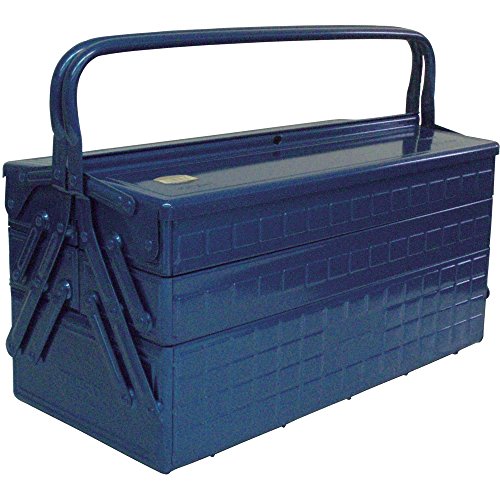 トラスコ中山(TRUSCO) 3段式工具箱 ブルー 472&times;220&times;343mm GT-470-B 送料無料｜Rafinagift店