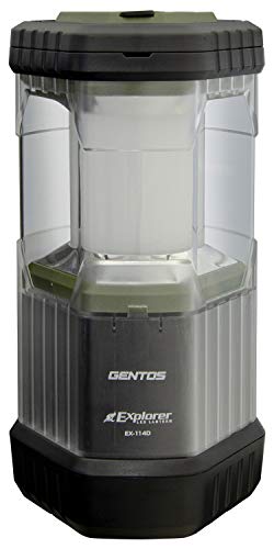 GENTOS(ジェントス) LEDランタン 単1電池式 1100ルーメン EX-114D キャンプ アウトドア ライト 照明 防災 送料無料
