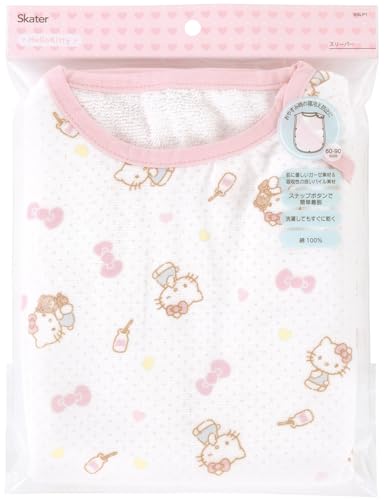 スケーター(Skater) スリーパー 夏用 60-90サイズ パジャマ 寝具 速乾 ベビー サンリオ ハローキティ BSLP1-A 送料無料