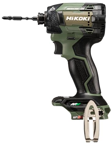 HiKOKI(ハイコーキ) 36V 充電式 インパクトドライバ フォレストグリーン 蓄電池・充電器・ケース別売 WH36DD(NNG) 送料無料｜Rafinagift店