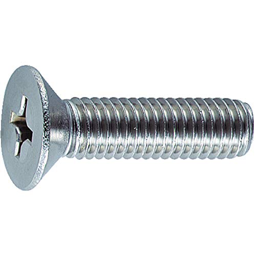 TRUSCO(トラスコ) 皿頭小螺子釘 ステンレス鋼 全螺子釘 M4×15 105本入 B06-0415 x 10容器に並べる【容れもの売りわたす】 貨物輸送無料
