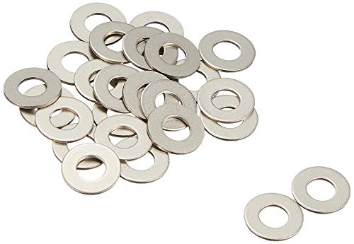 TRUSCO(トラスコ) 平ワッシャー チタン サイズM5 26個入 TB95-0005 × 10PK 【ケース販売】 送料無料|Rafinagift店