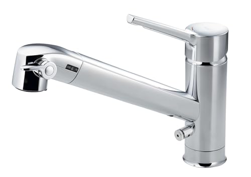 LIXIL(リクシル) INAX キッチン用 浄水器内蔵シングルレバー混合水栓 エコハンドル 凍結防止水抜き仕様 RJF-871YN 送料無料|Rafinagift店