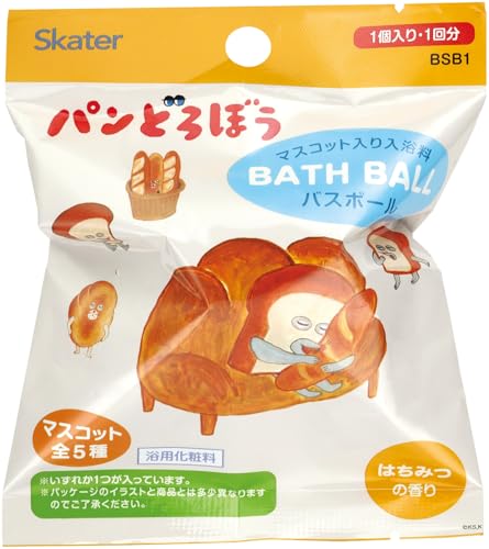 スケーター(Skater) マスコット入り口・入口 一風呂剤 二階建てバスどんぶり鉢 バスボム BOX仕掛ける 20個入 食麺麭どろぼう SET1063-A 貨物輸送無料