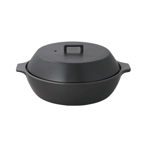 KINTO(キントゥー) KAKOMI 直火土鍋 黒いこと 2.5L 25217 貨物輸送無料