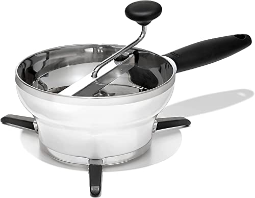 OXO オクソー 裏ごし器 フード ミル ホワイト 送料無料