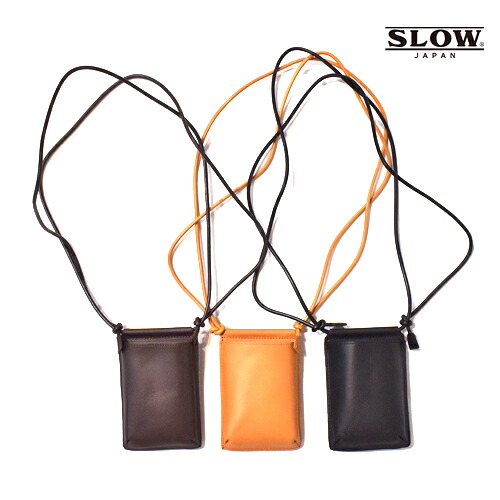 【5倍】お買い物マラソンxポイントアップ(2026/7/19 20:00～2026/7/26 1:59) Slow/スロウPecoskipleather-neckpouchS｜Raft Store