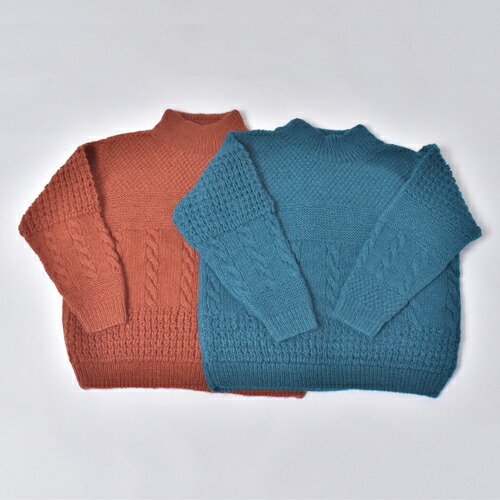 【5倍】お買い物マラソンxポイントアップ(2026/7/19 20:00~2026/7/26 1:59) TIGREBROCANTE/ティグルブロカンテ ランダムジャガードミックスセーター|Raft Store