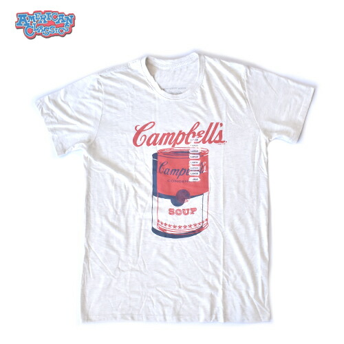 楽天市場】Campbell's Soup Can Pop Art T-Shirts / tee Charcoal Grey