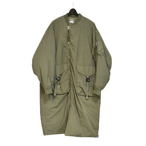【5倍】お買い物マラソンxポイントアップ(2026/7/19 20:00~2026/7/26 1:59) F/CE / エフシーイー GARMENT DYE DOWN MA-1 LONG COAT|Raft Store