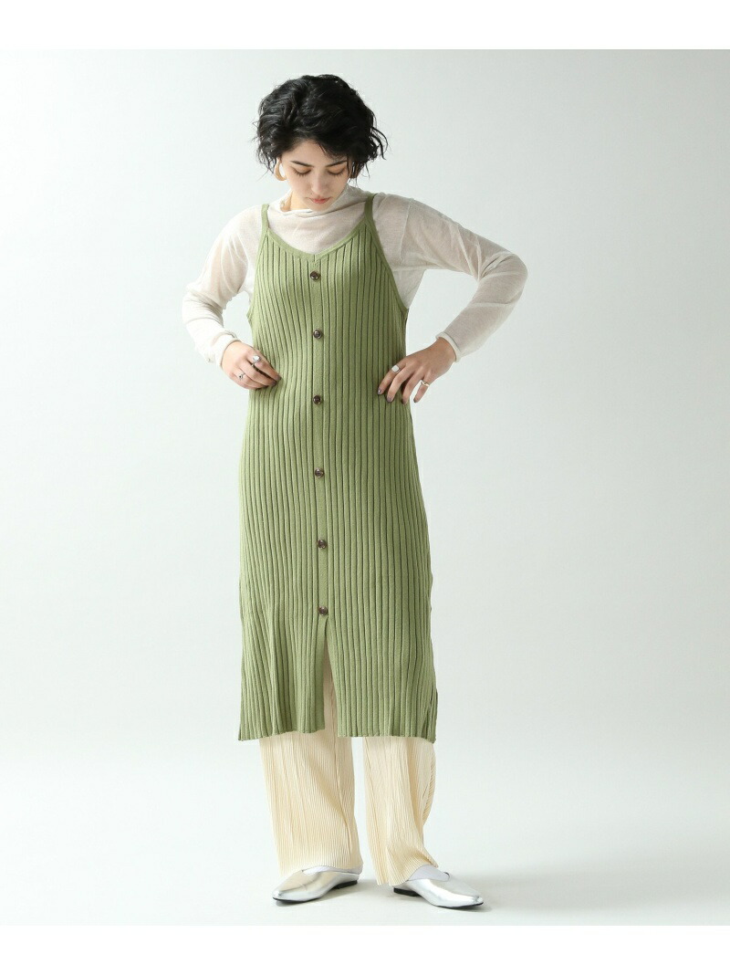 楽天市場 Sale 50 Off W ニットセットキャミop Rageblue レイジブルー ワンピース ニットワンピース グリーン ブラック Rba E 送料無料 Rakuten Fashion Rageblue レイジブルー