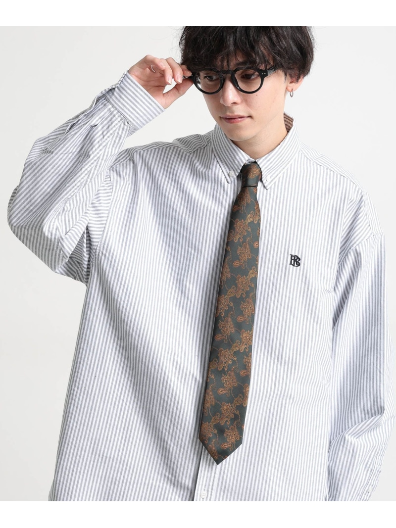 Our Legacy ブラックレザー ネクタイ A4244TBR m82135580610_1.jpg?1743423064