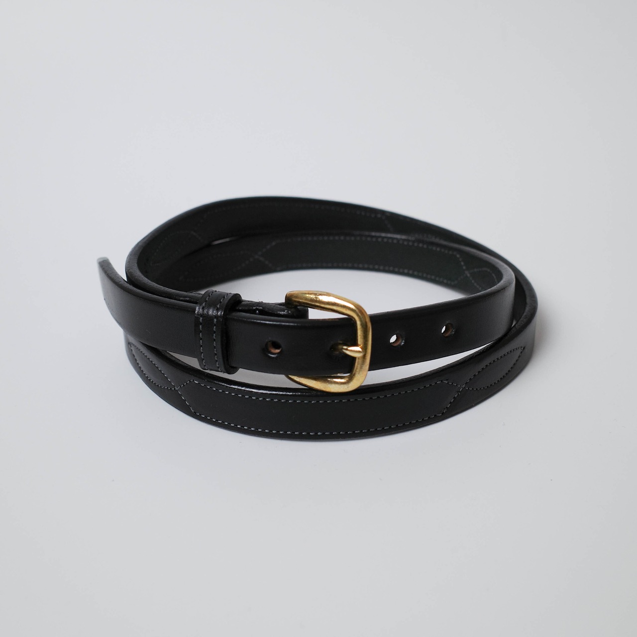 楽天市場】TORY LEATHER STITCHED PATTERN 3/4” BRIDLE LEATHER BELT