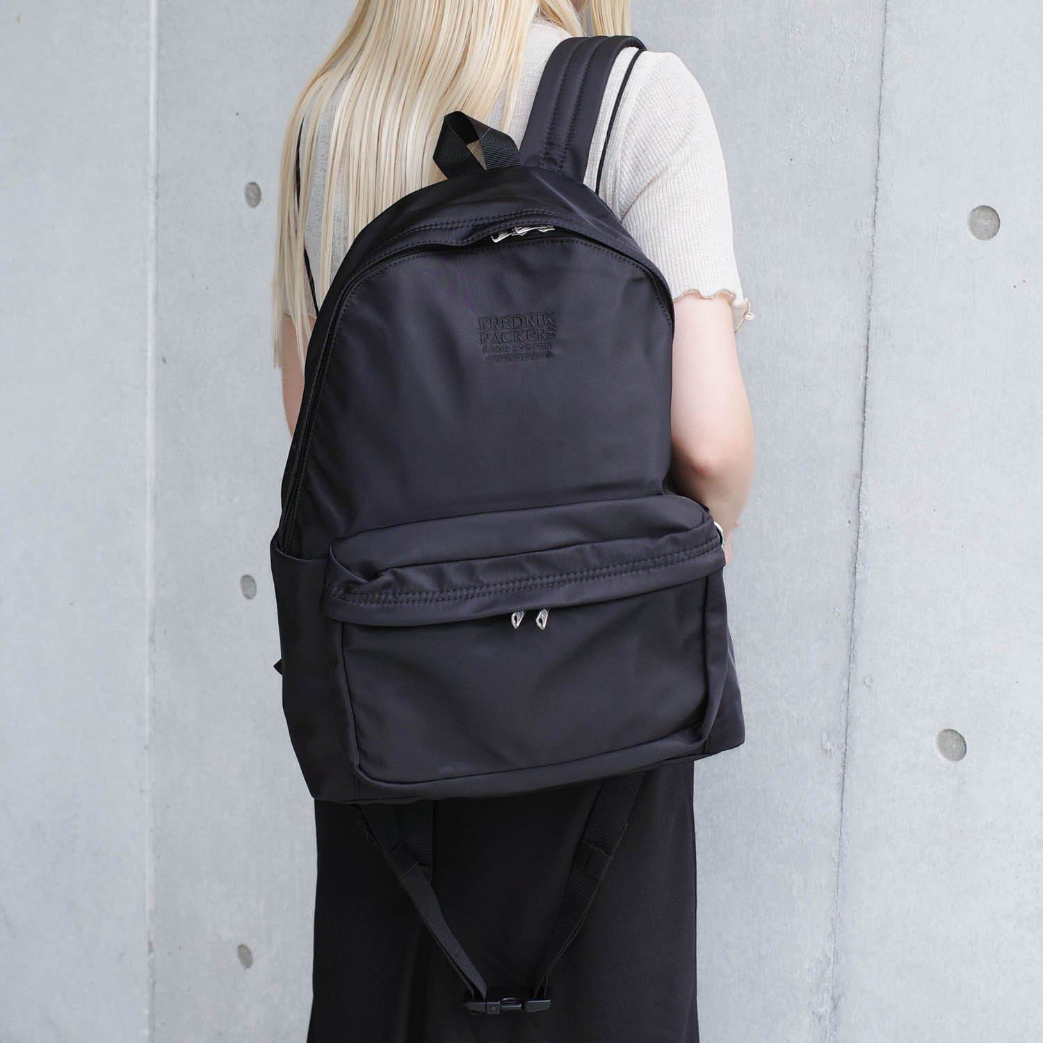 FREDRIK PACKERS フレドリックパッカーズ ナイロンサテン DAY PACK LIGHT デイ パック ライト|RAG_LAB