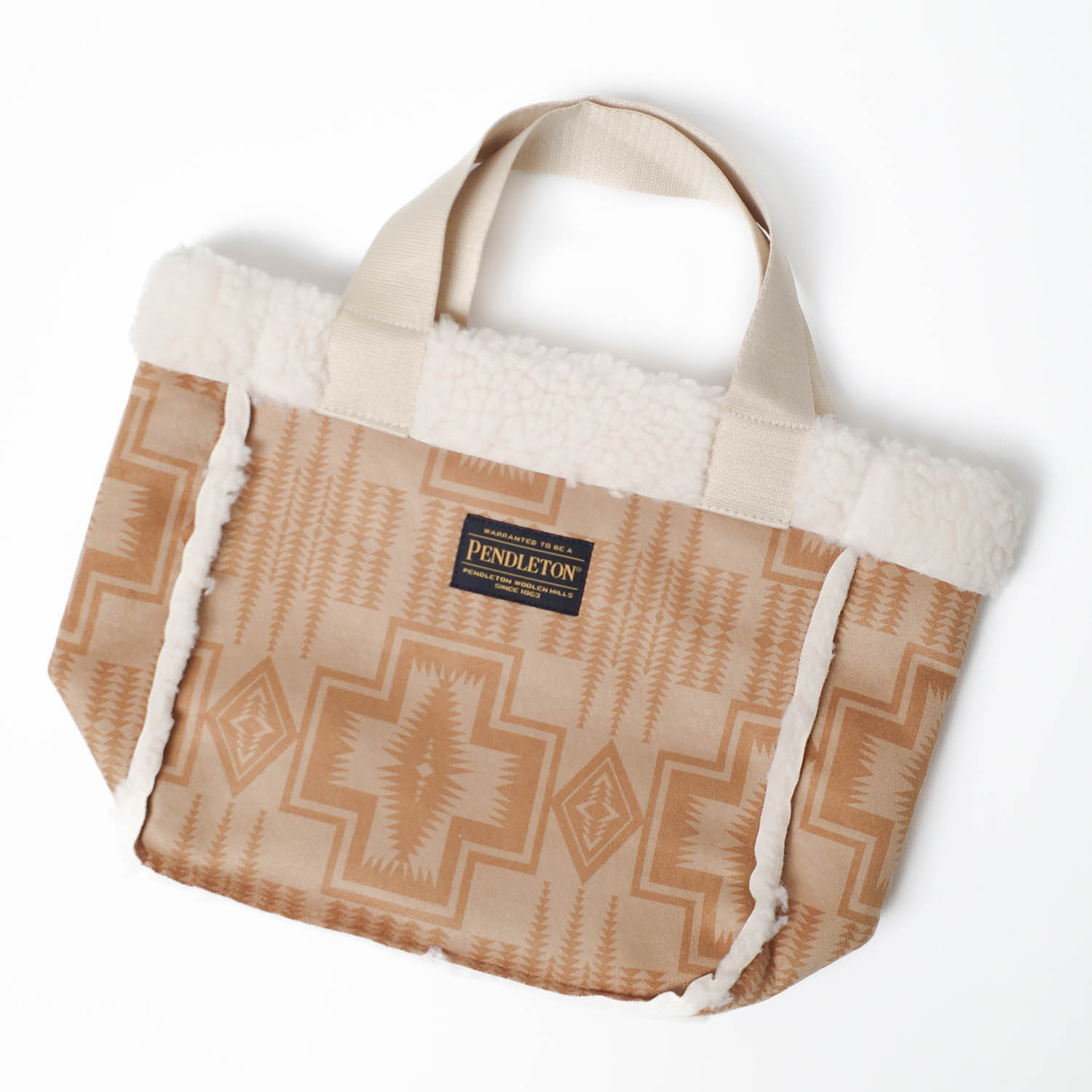 【PE2】 PENDLETON ペンドルトン VEGAN MOUTON TOTE ビーガン ムートン トート