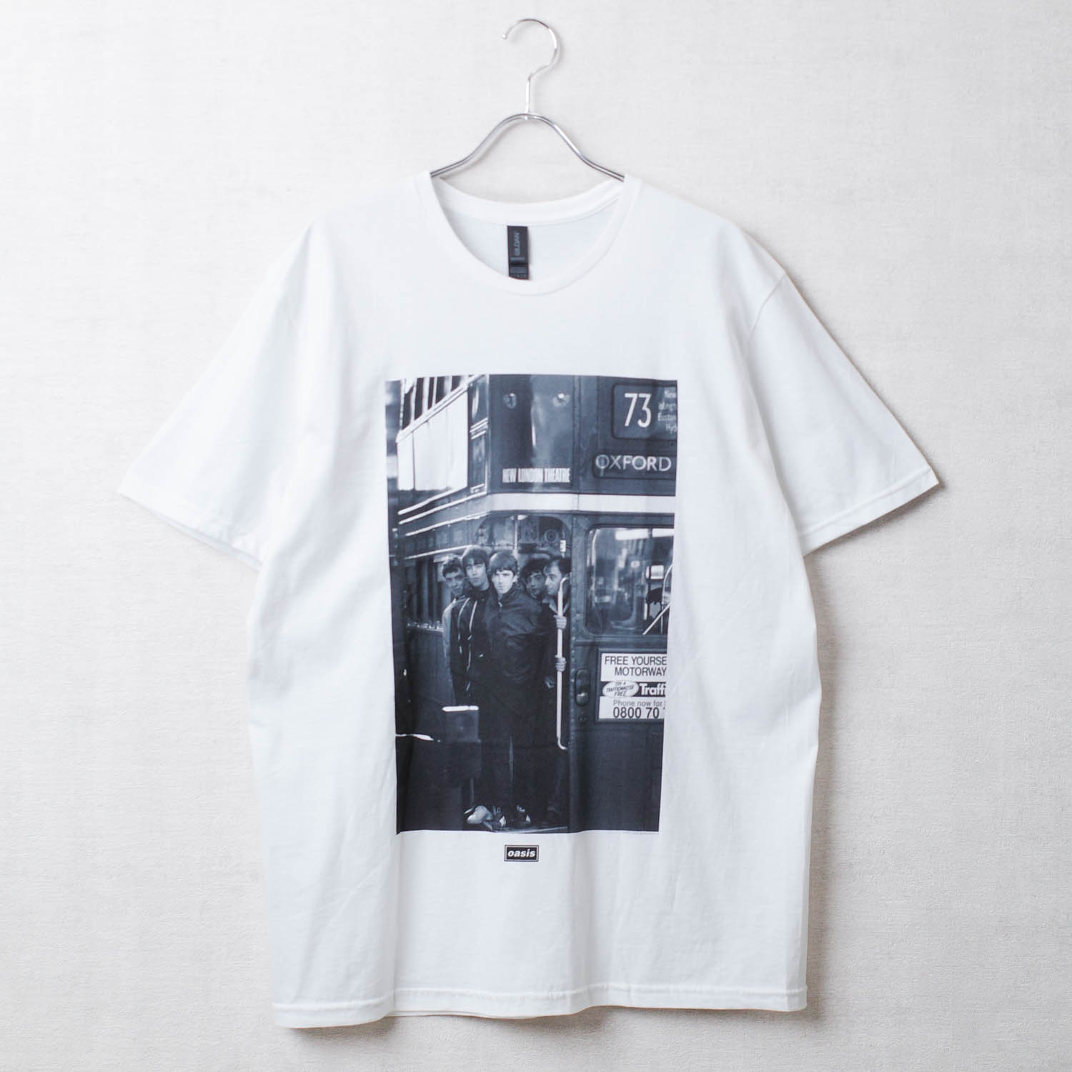 楽天市場】ROCK OFF ロックオフ OASIS DEFINITERY LINE T-SHIRTS