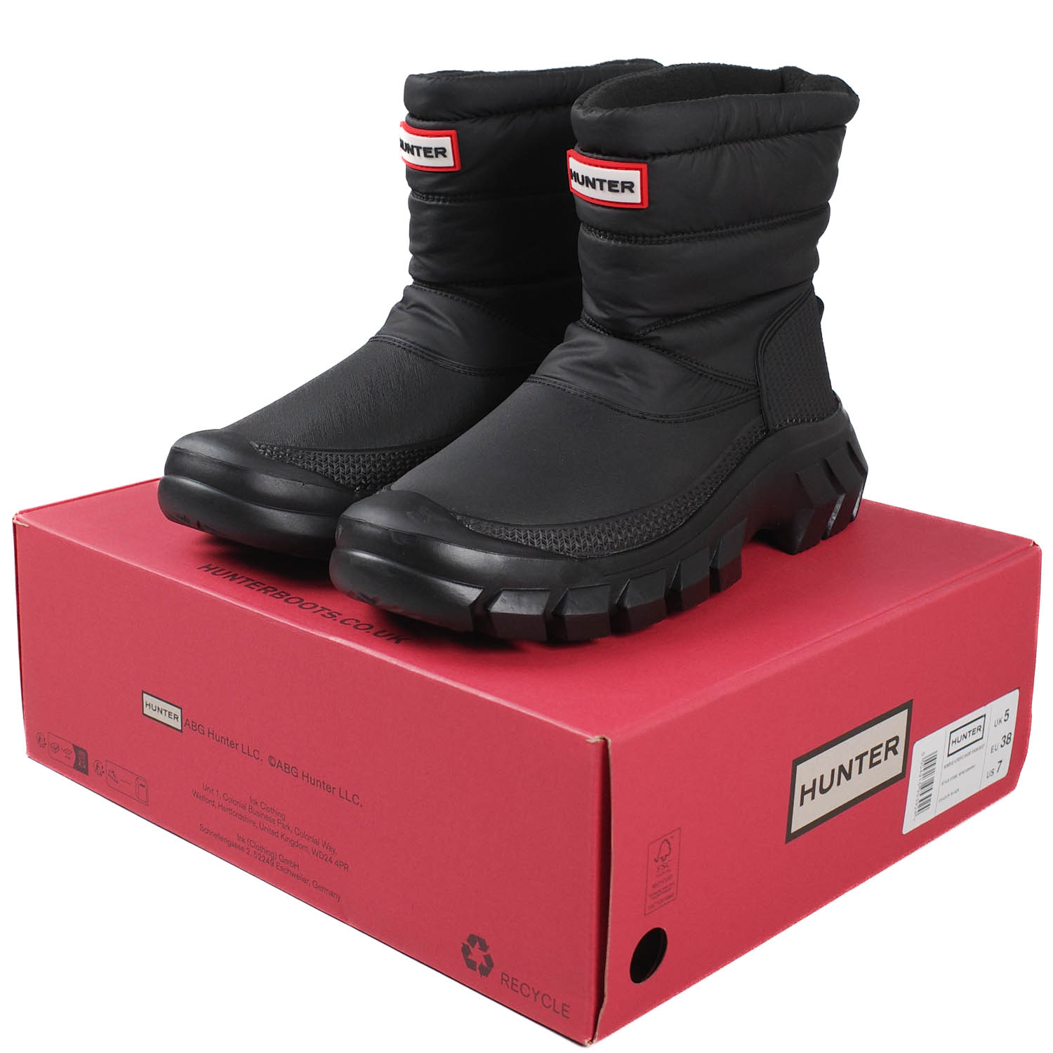 HUNTER ハンター WOMENS INTREPID SHORT SNOW BOOT ウィメンズ インテレピッド ショート スノーブーツ WFS2108WWU|RAG_LAB