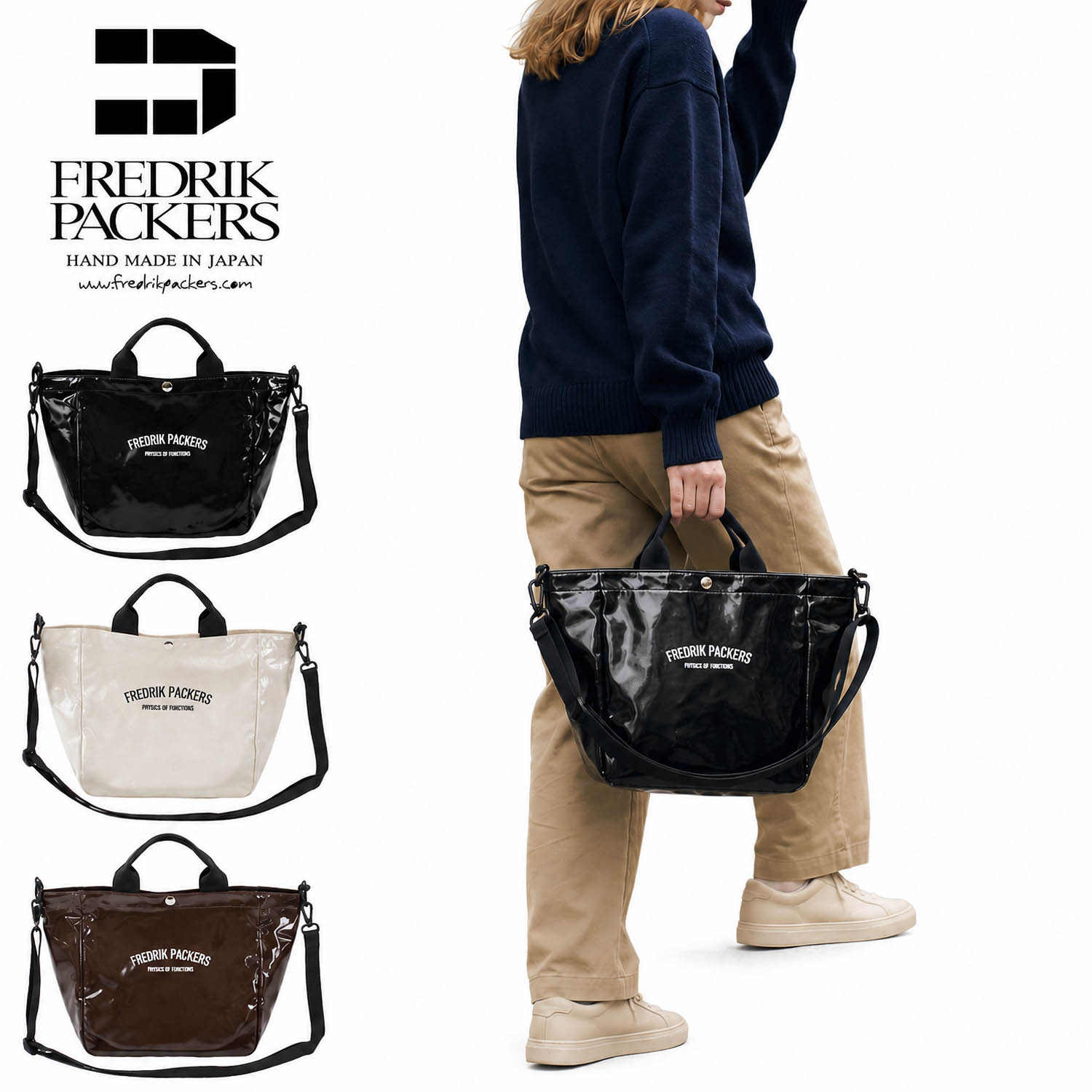 【FREDRIK PACKERS】#11 DUCK PVC TOTE 23 ダック ピーブイシー トートバッグ｜RAG_LAB