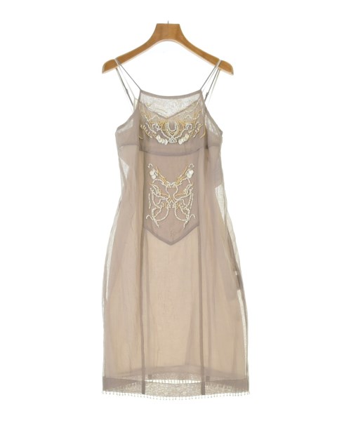 JILLSTUART ジルスチュアート ワンピース レディース 2(M位) ベージュ 【中古】【古着】