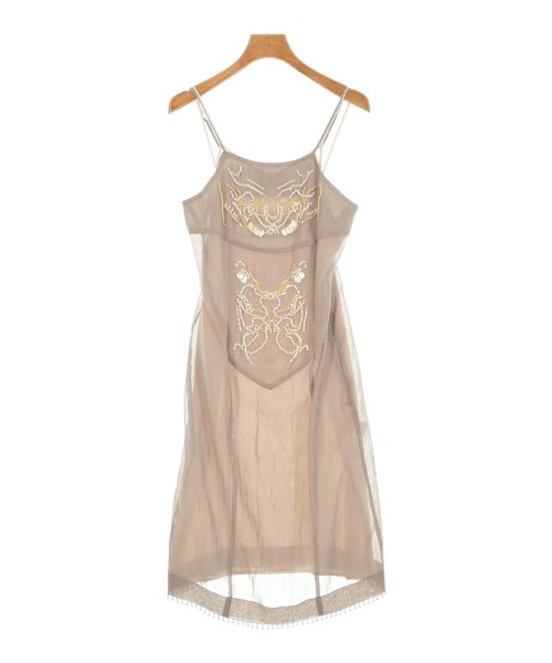 JILLSTUART ジルスチュアート ワンピース レディース 2(M位) ベージュ 【中古】【古着】