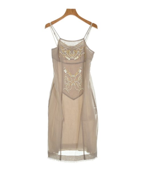 JILLSTUART ジルスチュアート ワンピース レディース 2(M位) ベージュ 【中古】【古着】