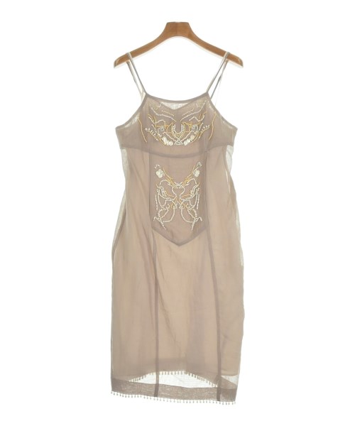 JILLSTUART ジルスチュアート ワンピース レディース 4(XL位) ベージュ 【中古】【古着】
