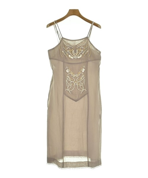 JILLSTUART ジルスチュアート ワンピース レディース 4(XL位) ベージュ 【中古】【古着】
