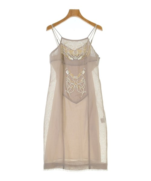JILLSTUART ジルスチュアート ワンピース レディース 4(XL位) 茶 【中古】【古着】