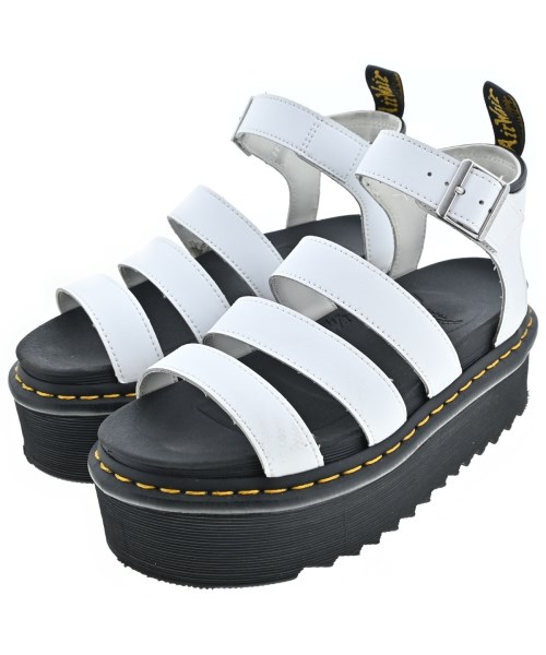 Dr.Martens ドクターマーチン サンダル レディース UK6(24.5cm位) 白 【中古】【古着】