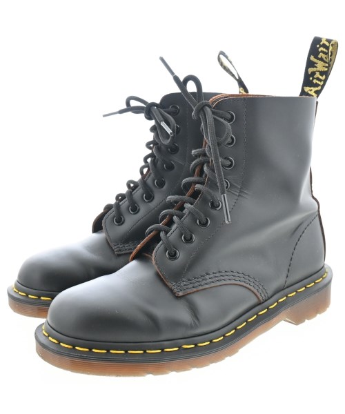 Dr.Martens ドクターマーチンブーツ メンズ UK6(24.5糎位) 黒【中古】【古着】